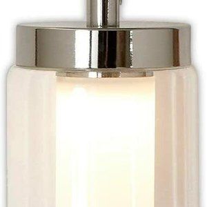 New in Box Hamilton Hills Polished Nickel Candle Light Hanging Pendant HH1160-L